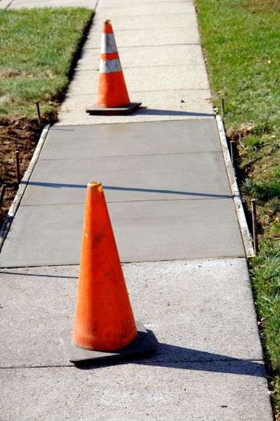 Sidewalk Panel Replacement in Kokomo